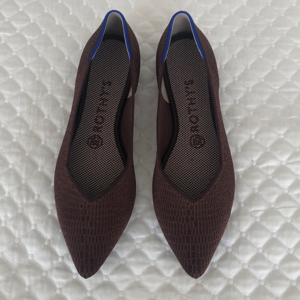Rothy’s Truffle Python size 8